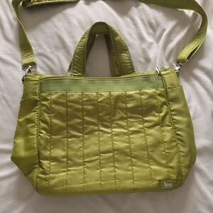 Lug Lime Quilted Tote Bag